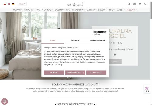 So linen! Monika Różańska Nina Wojciechowska s.c.